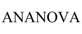 ANANOVA