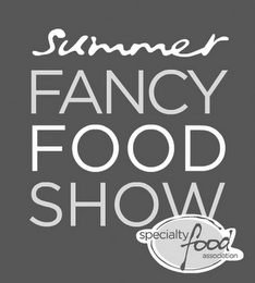 SUMMER FANCY FOOD SHOW SPECIALTY FOOD ASSOCIATION