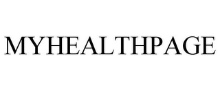 MYHEALTHPAGE