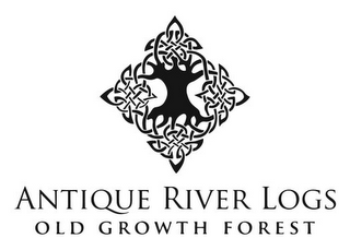 ANTIQUE RIVER LOGS OLD GROWTH FOREST