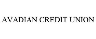 AVADIAN CREDIT UNION