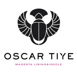 OSCAR TIYE - MAGENTA LINING&INSOLE