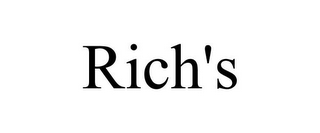 RICH'S