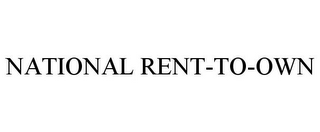 NATIONAL RENT-TO-OWN