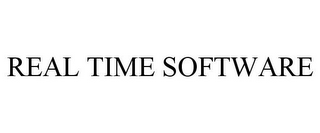 REAL TIME SOFTWARE