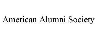 AMERICAN ALUMNI SOCIETY