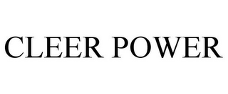 CLEER POWER