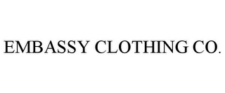 EMBASSY CLOTHING CO.