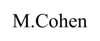 M.COHEN