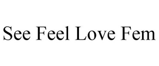 SEE FEEL LOVE FEM