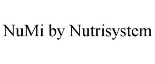 NUMI BY NUTRISYSTEM