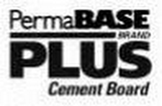 PERMABASE PLUS BRAND CEMENT BOARD