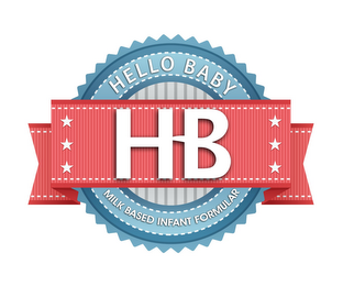 HB HELLO BABY MILK BASED INFANT FORMULAR