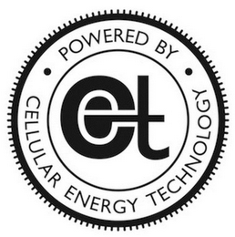 POWERED BY ·CELLULAR ENERGY TECHNOLOGY · CET