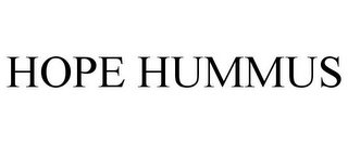 HOPE HUMMUS