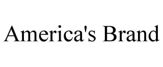 AMERICA'S BRAND