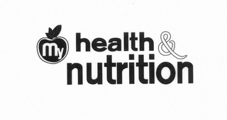 MY HEALTH & NURITION