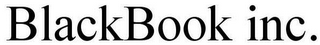 BLACKBOOK INC.
