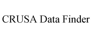 CRUSA DATA FINDER