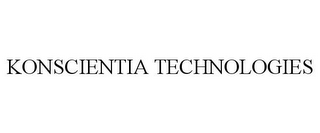 KONSCIENTIA TECHNOLOGIES