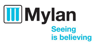 M MYLAN SEEING IS BELIEVING