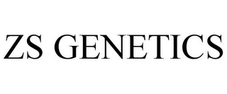 ZS GENETICS