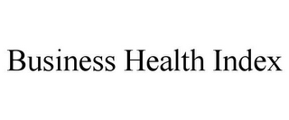 BUSINESS HEALTH INDEX