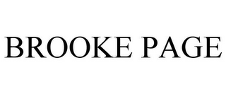 BROOKE PAGE