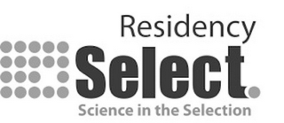 RESIDENCY SELECT. SCIENCE IN THE SELECTION