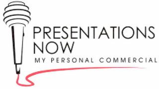 PRESENTATIONS NOW MY PERSONAL COMMERCIAL