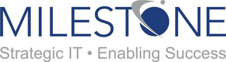 MILESTONE STRATEGIC IT · ENABLING SUCCESS