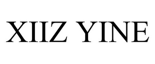 XIIZ YINE