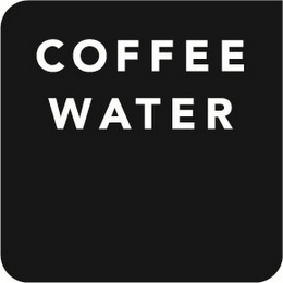 COFFEE WATER