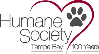 HUMANE SOCIETY TAMPA BAY 100 YEARS