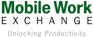 MOBILE WORK EXCHANGE UNLOCKING PRODUCTIVITY