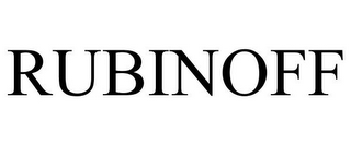 RUBINOFF