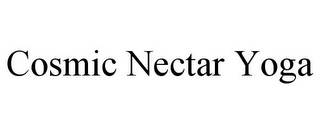 COSMIC NECTAR YOGA