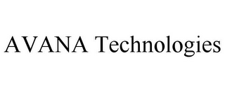 AVANA TECHNOLOGIES