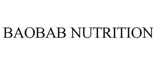 BAOBAB NUTRITION