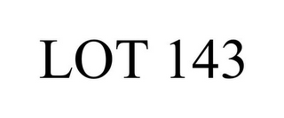 LOT 143