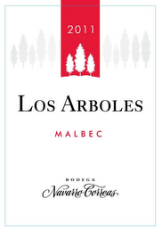 2011 LOS ARBOLES MALBEC BODEGA NAVARRO CORREAS