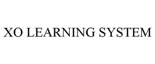 XO LEARNING SYSTEM