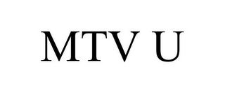 MTV U