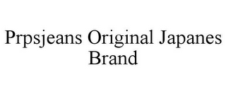 PRPSJEANS ORIGINAL JAPANES BRAND