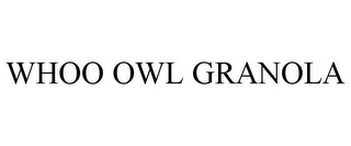 WHOO OWL GRANOLA