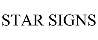 STAR SIGNS