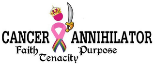 CANCER ANNIHILATOR FAITH TENACITY PURPOSE