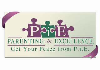 PARENTING IN EXCELLENCE GET YOUR PEACE FROM P.I.E.