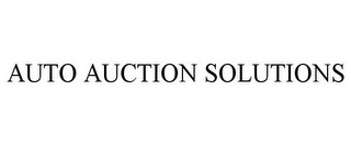 AUTO AUCTION SOLUTIONS