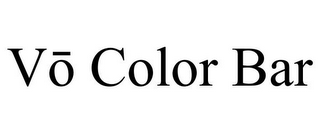 VO COLOR BAR